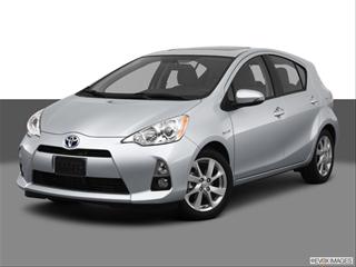 2012 Toyota Prius c 4-door  Four Hatchback Front angle medium view photo